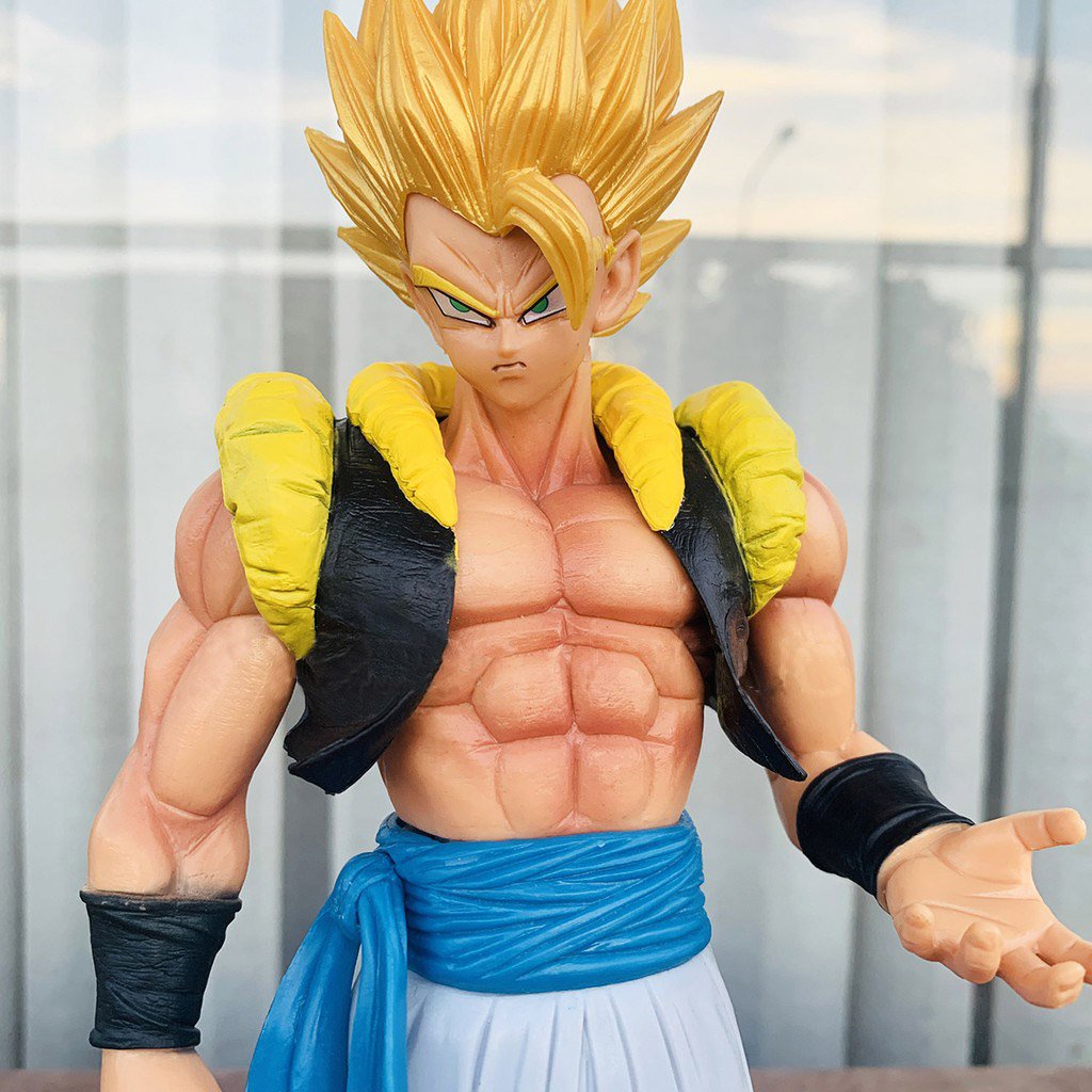 Mô hình Dragon Ball Gogeta cao 32cm cực ngầu, cực chi tiết, mô hình 7 viên ngọc rồng Vegeta x Goku