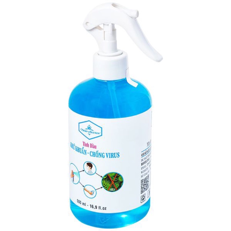 Tinh Dầu Khử Khuẩn Thảo Nguyên - Đuổi Muỗi Và Côn Trùng Sả Chanh 500Ml