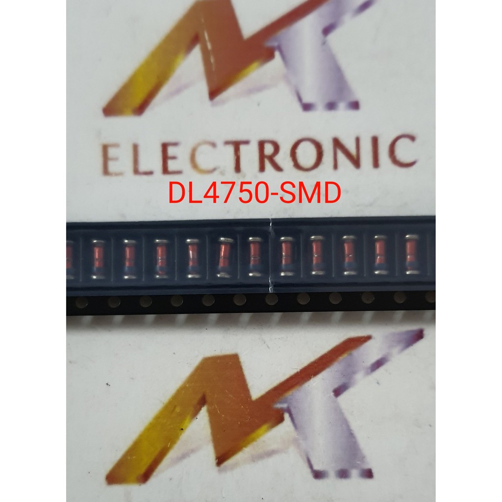 (Combo10 con) Diode Zener DL4750 SMD 1W LL41 Hình trụ DL4750A-TP 27V Diode Zener 27V 1W(con)