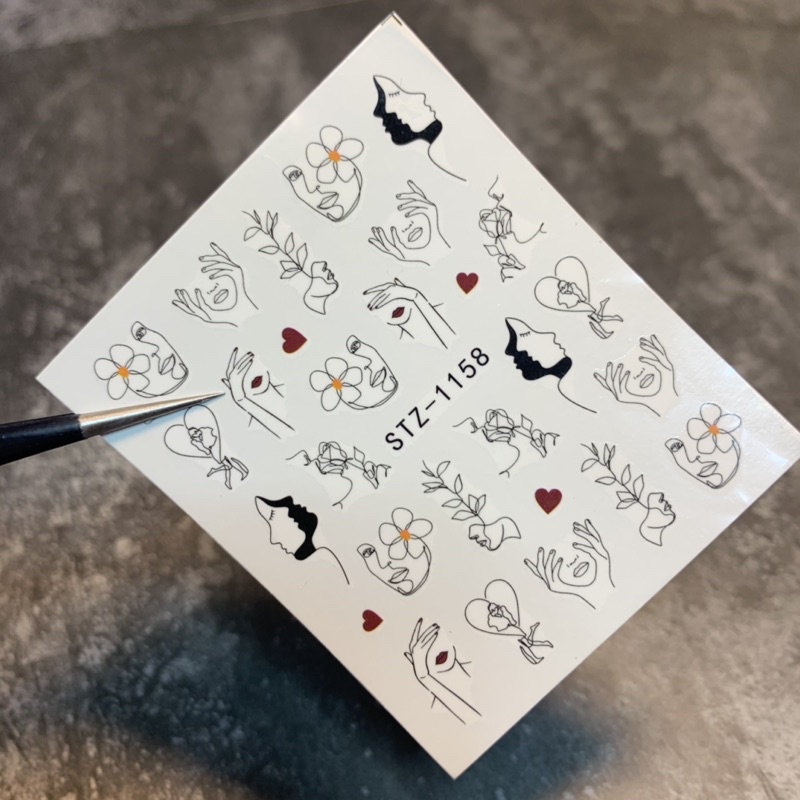 Hình dán 3D nước