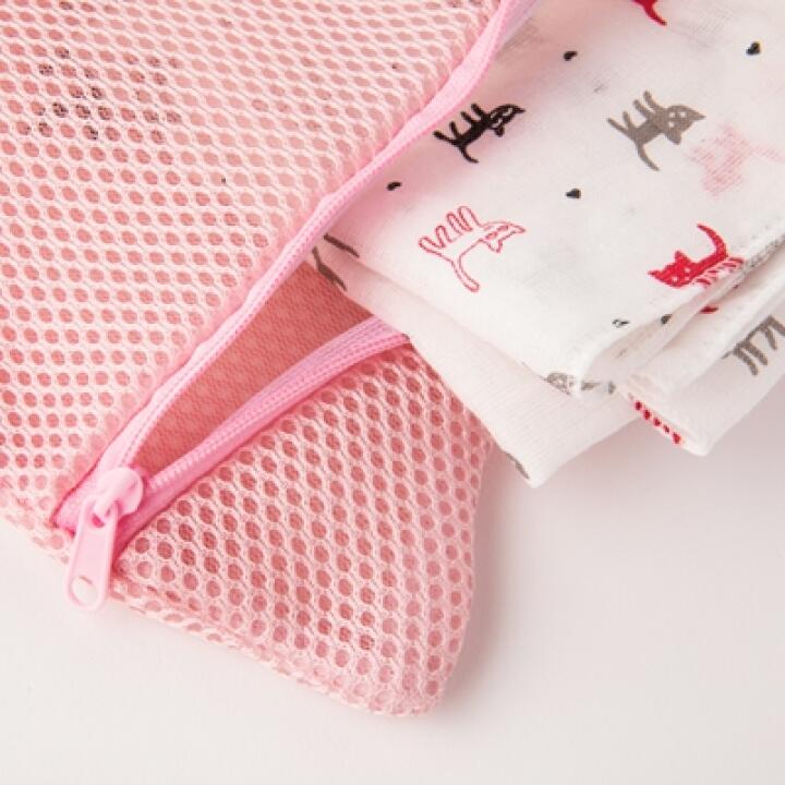 Túi Lưới Giặt Quần Áo ARTBOX Hàn Quốc Hình Mèo Màu Hồng