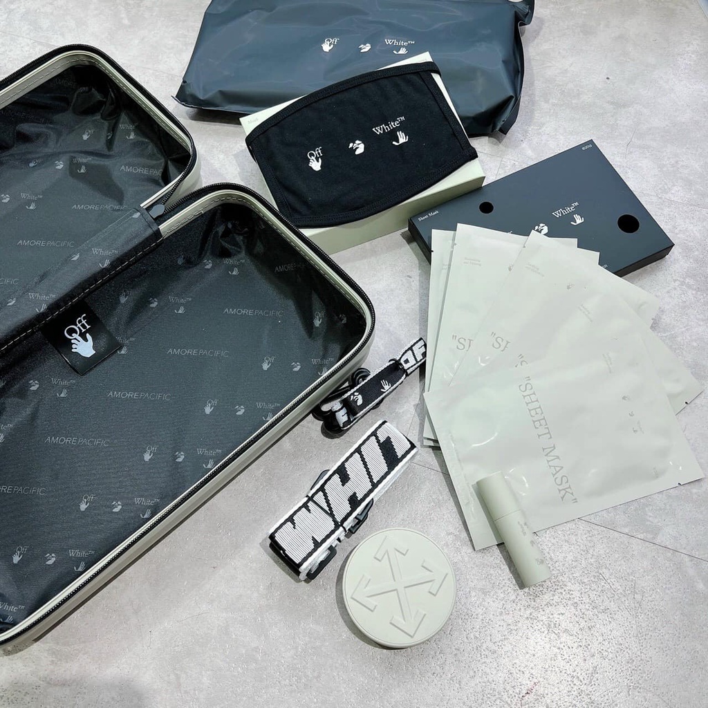 BAO AUTH - SET MLB Off White & Amorepacific - VALI OFFWHITE HÀNG CHÍNH HÃNG