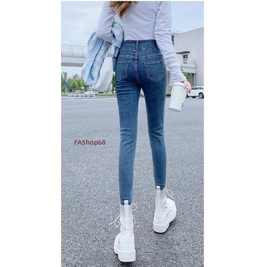 Quần FAShop68, jean nữ, baggy, slimfit, mẫu mới, hot trend | BigBuy360 - bigbuy360.vn