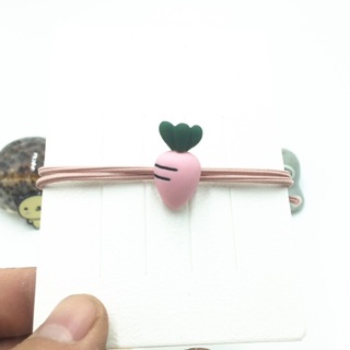 Dây Cột Tóc, Dây Buộc Tóc Hình Củ Cải Dễ Thương