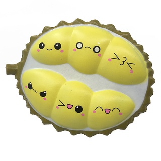 Squishy nửa quả sầu riêng biểu cảm cảm xúc đẹp đại khổng lồ chính hãng