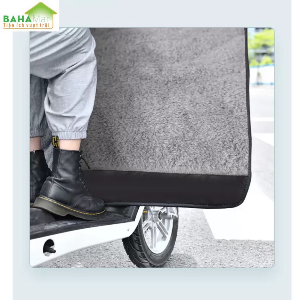 TẤM ÁO CHẮN GIÓ ĐI XE MÁY MÙA ĐÔNG  CHỐNG LẠNH KHÔNG THẤM NƯỚC "BAHAMAR" giữ ấm, chống gió khi đi xe máy