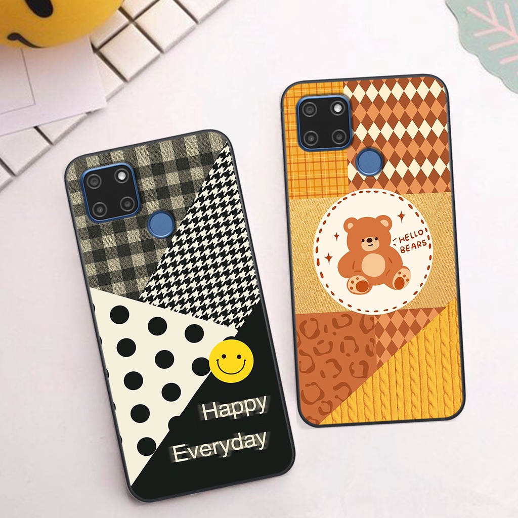 Ốp lưng Oppo REALME C12 happy day, gấu bear dễ thương - BỀN - ĐẸP -BAO GIÁ TOÀN THỊ TRƯỜNG