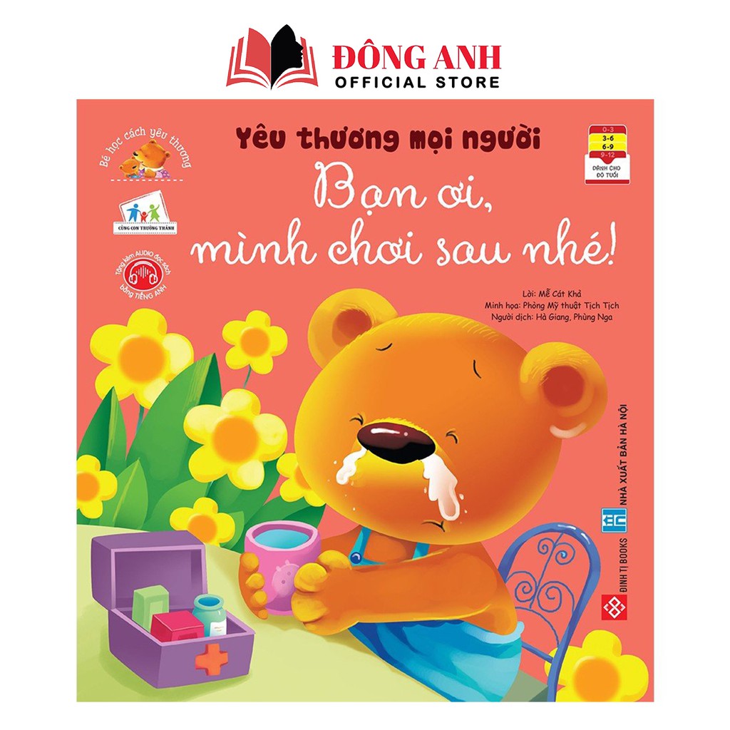 Sách - Bộ 6 cuốn Bé Học Cách Yêu Thương dành cho trẻ em từ 3-9 tuổi