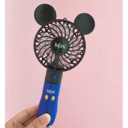 [Mã ELHA22 giảm 5% đơn 300K] Quạt Mini Tích Điện ,Cầm Tay Mickey