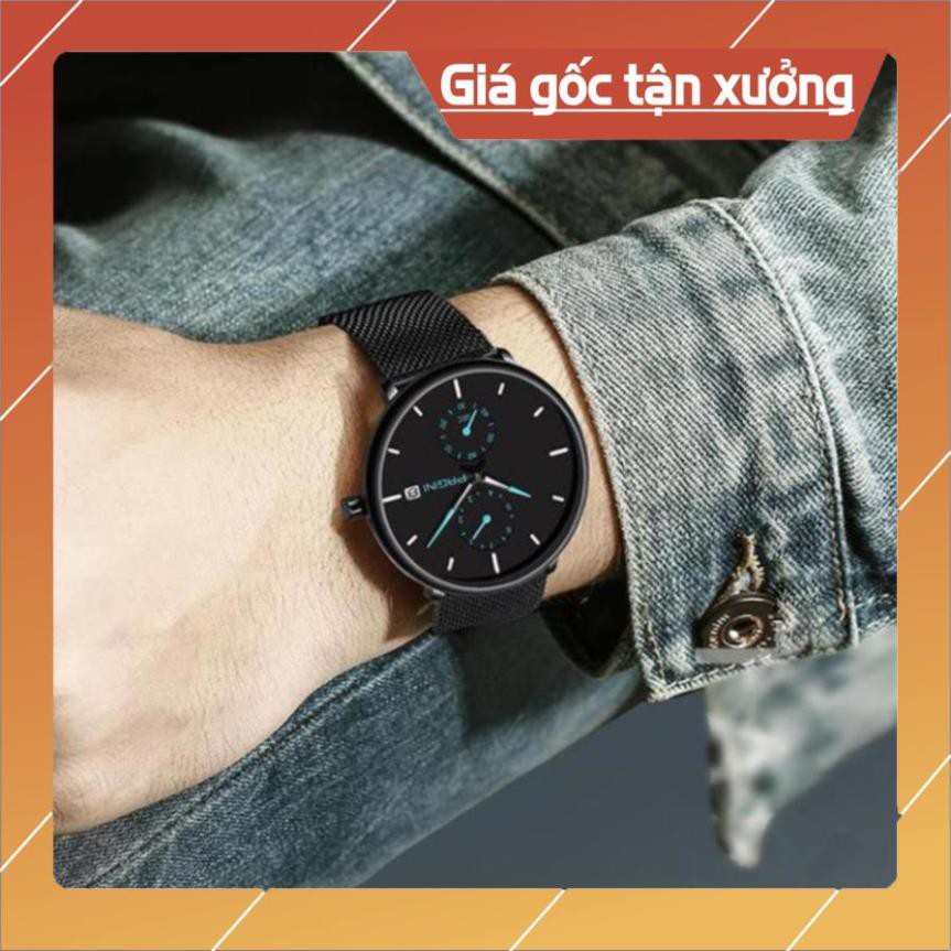 [Chính Hãng 100%] Đồng Hồ Nam - Đồng hồ thời trang Nam PAGINI PA9966 Dây Titanium Cao Cấp - Bảo Hành