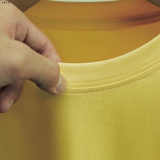 Áo Thun Trơn Basic Unisex Cổ Tròn Chất Liệu Cotton - ARLO