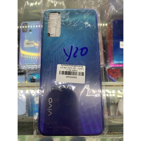Bộ Vỏ Vivo Y20 / Y20s / Y12S Full Zin dùng chung ( gồm lưng. xương. phím bấm. kinh camera)