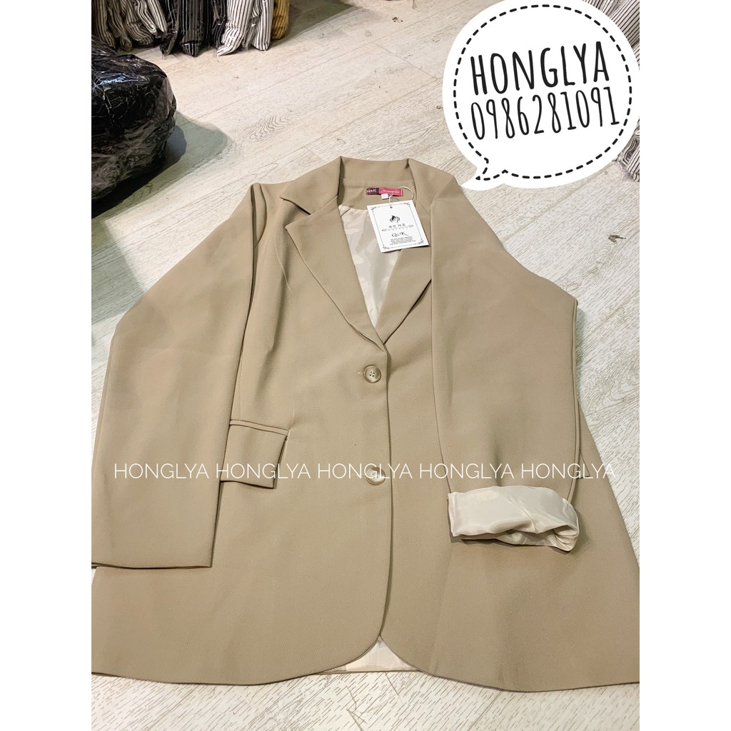 [Ảnh thật/video] Áo Blazer phong cách ulzzang Hàn Quốc Áo vest nắp gập hai lớp cực xinh xắn