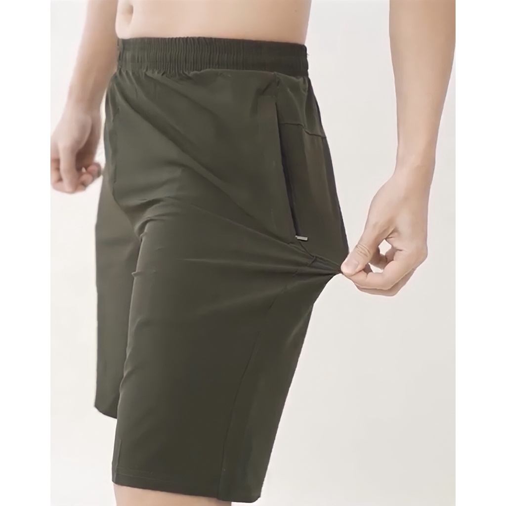 Quần đùi nam JUN FASHION STORE Quần short thể thao, vải dù co giãn, mềm mịn, siêu nhẹ, dáng thể thao