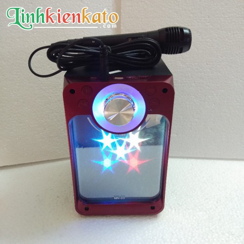 Loa karaoke Bluetooth mini MN-03 có remote