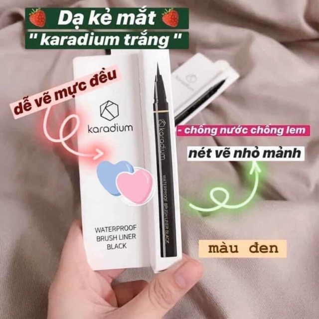 🥑🥑 BÚT_ DẠ_ KẺ_ MẮT_KARADIUM🥑🥑  #KARADIUM_WATERPROOF_EYELINER_PEN_BLACK