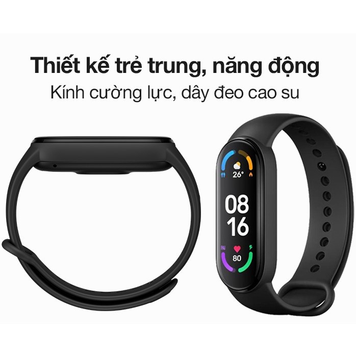 Xiaomi Miband 6 Vòng đeo tay thông minh mới nhất