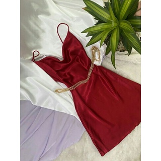Đầm cổ đổ form ngắn sexy