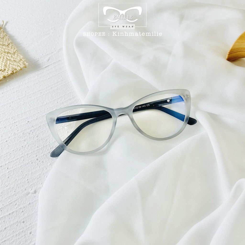 Kính mắt mèo nhựa dẻo càng gập lò xo Emilie eyewear phụ kiện thời trang 8013 | BigBuy360 - bigbuy360.vn