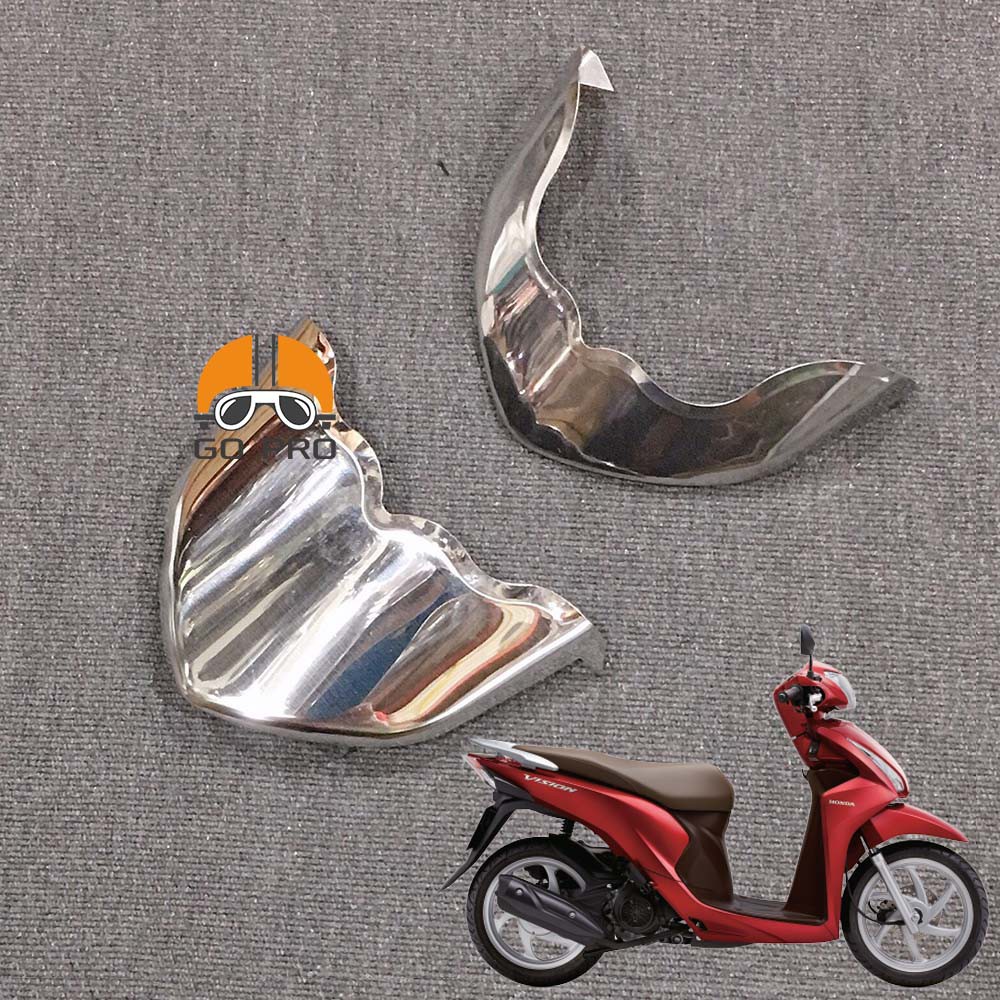 [CHÍNH HÃNG] Bộ Mỏ Dè Inox Dành Cho Xe Honda VT16