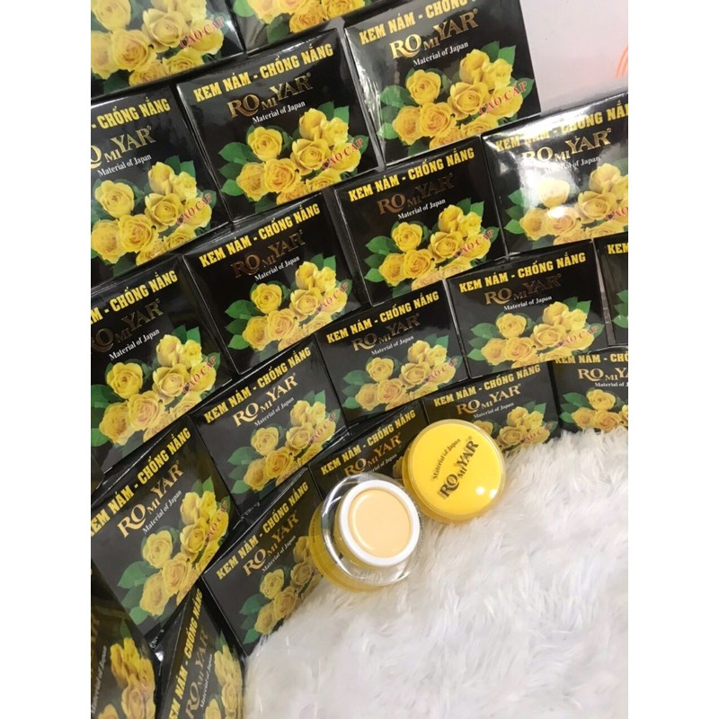 Kem Nám Vàng-Chống Nắng VIP 25G Romiyar