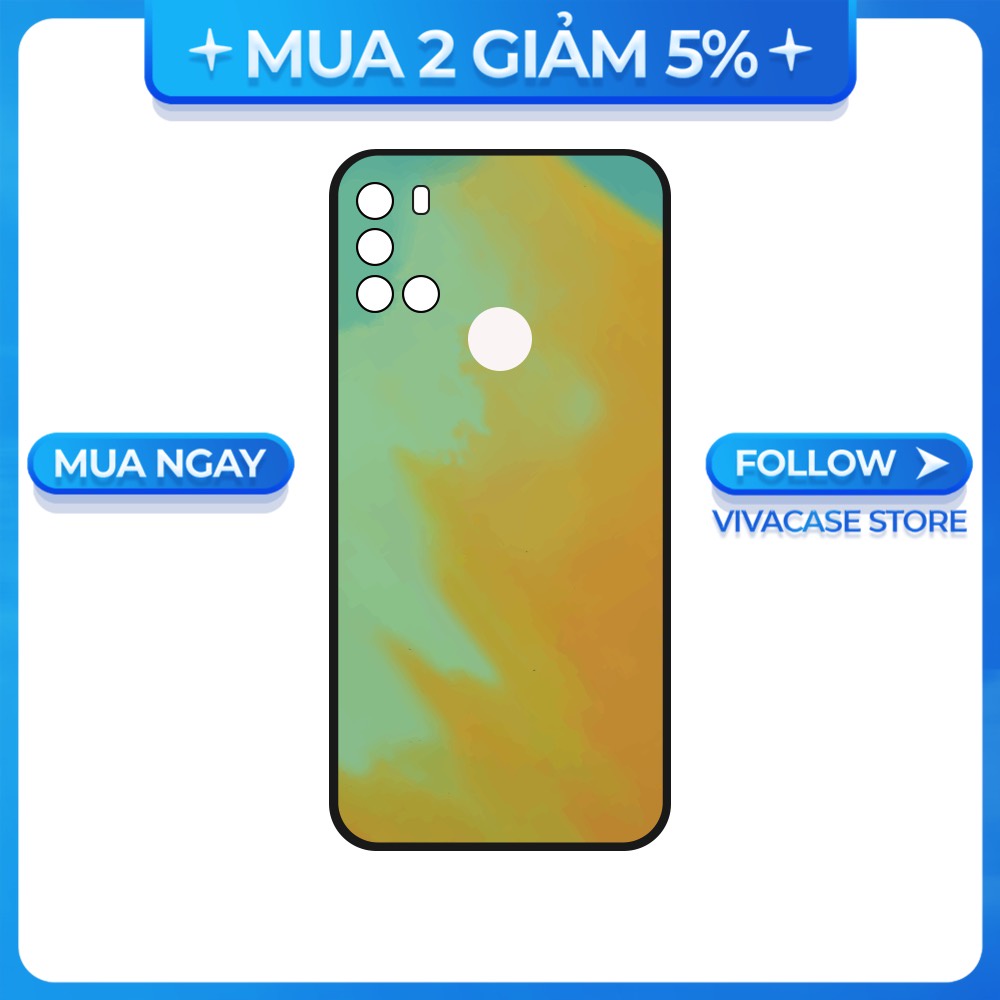 Ốp lưng Vsmart Joy 3/Joy 4/Active 3/Bee 3/Live/...dẻo đen hình Water Colour
