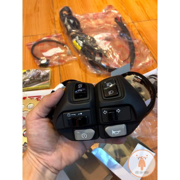 Cùm NVX Mod Dây Sẵn Cho Ex 135 4s5s | Passing - Tắt Máy | Hàng Chính Hãng