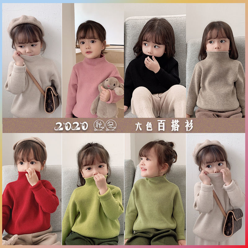 Áo sweater phối nhung thời trang mùa đông 2023 cho bé gái