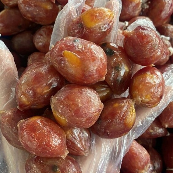 [Mã 77FMCGSALE1 giảm 10% đơn 250K] (500gr) Lạp Xưởng Tươi HỒ LÔ TRỨNG MUỐI Cai Lậy Nạc 90%