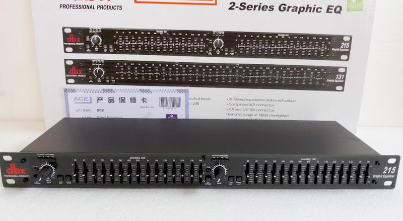 Lọc tiếng Equalizer DBX -215( loại 1)