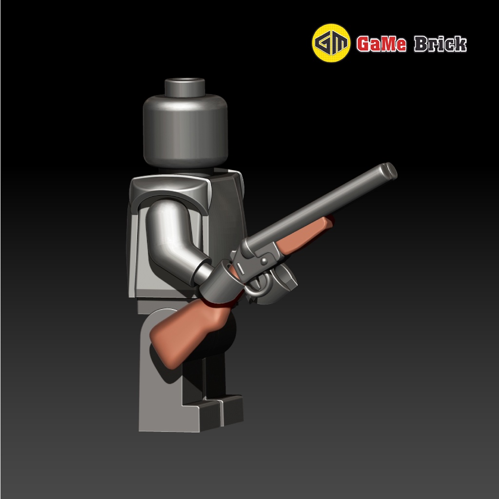 Phụ kiện Lego - Súng Shot Gun Double Barrel - Đặc biệt