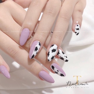 🎀Nailbox,móng up thiết kế tím beo🎀