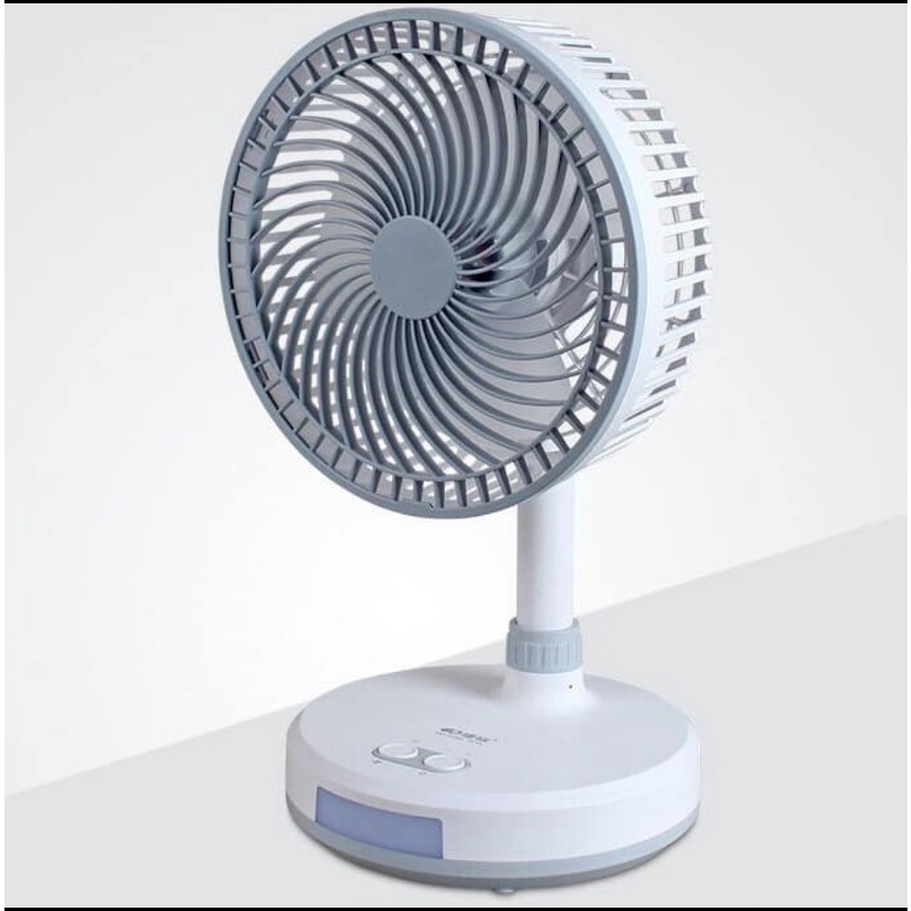 Quạt Tích Điện Có Đèn Led Cao Cấp KM- F0286