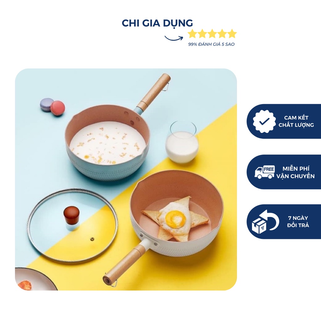 CHẢO ĐÁ CHỐNG DÍNH ĐÁY SÂU