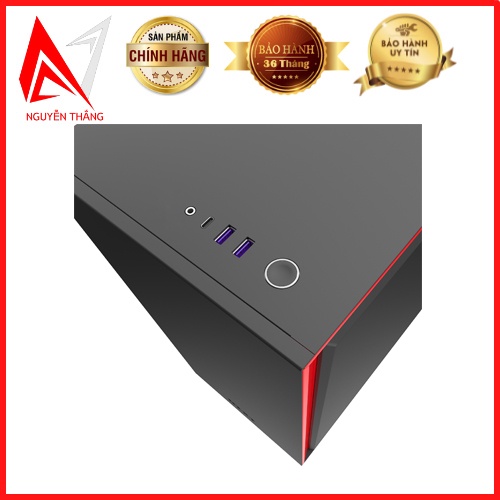 Vỏ case máy tinh NZXT H710 MATTE ( Black / White / Red ) NEW