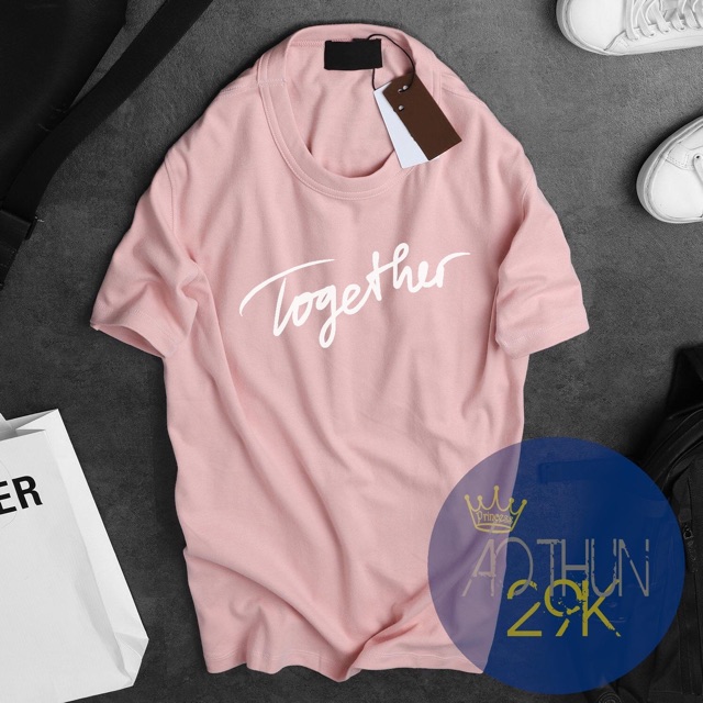 ALBUM 634 - ÁO THUN UNISEX TYPO TOGETHER SIÊU ĐỘC