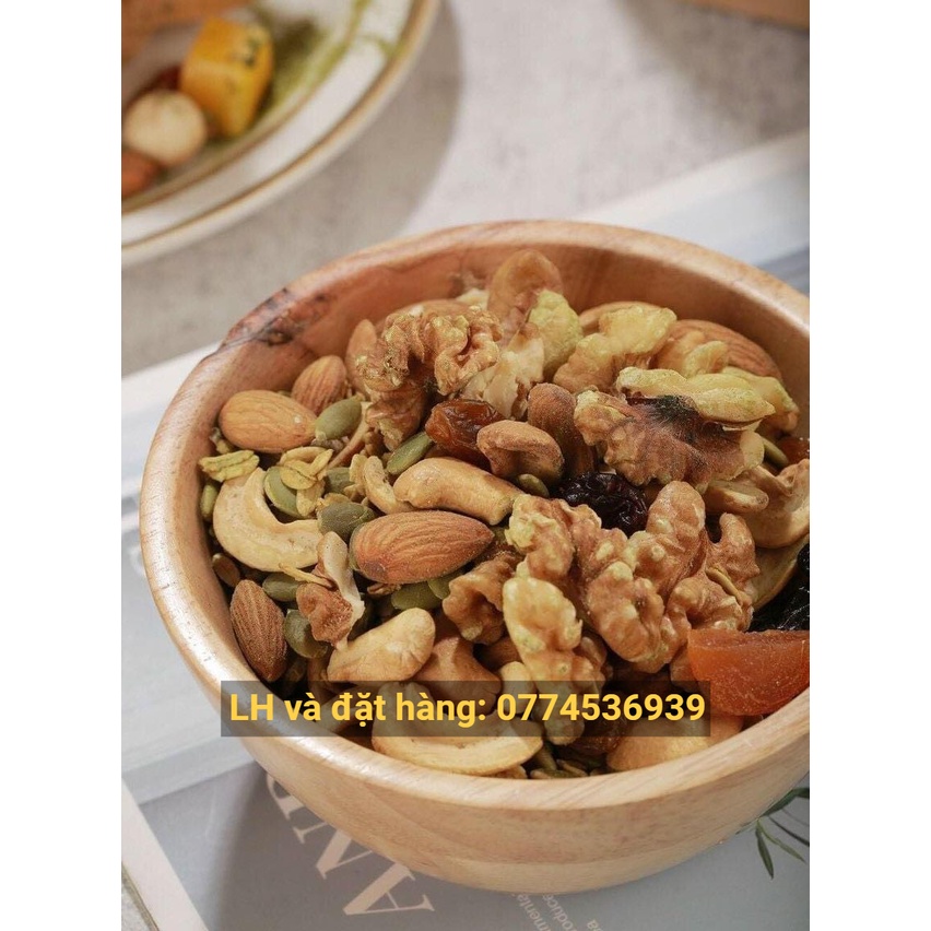 Granola ăn vặt ăn kiêng healthy 500gr ngũ cốc dinh dưỡng giảm cân