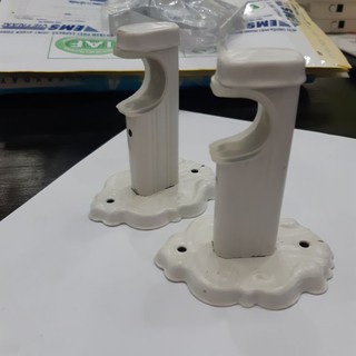 Phụ kiện treo rèm vải 1 lớp 2.8cm - (2 cái trụ đỡ lắp tường)