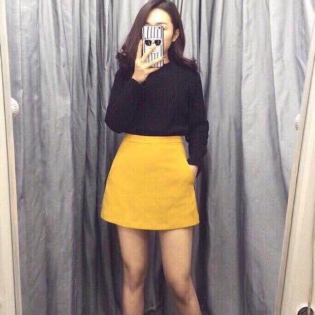 Quần giả váy chữ A siêu HOT