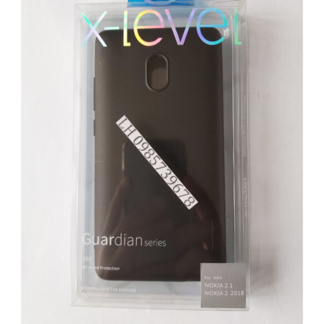 Ốp Dẻo Nokia 2.1 Chính hãng hiệu X-LEVE (Tặng Thêm Kính cường lực cao cấp)