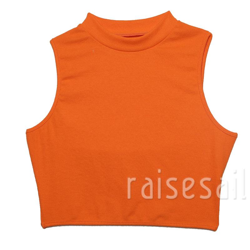 RS Áo Croptop Sát Nách Màu Trơn Thiết Kế Ôm Sát Tôn Dáng | BigBuy360 - bigbuy360.vn