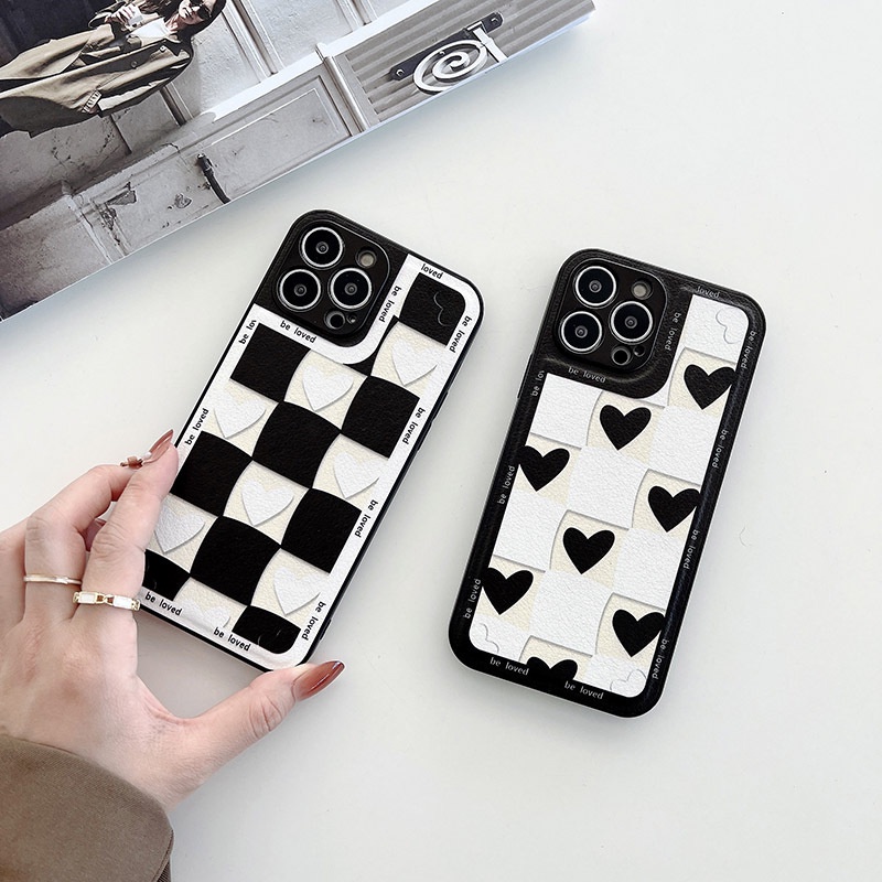 Ốp Điện Thoại Trong Suốt Họa Tiết Cặp Đôi Cho iphone 13 12 11 Pro MAX XS XR 8plus 12pro12 Pro MAX 7 8 Plus X XS XR XS MAX