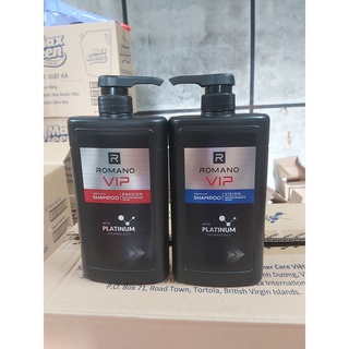 Dầu gội (sữa tắm) cao cấp Romano Vip 650g