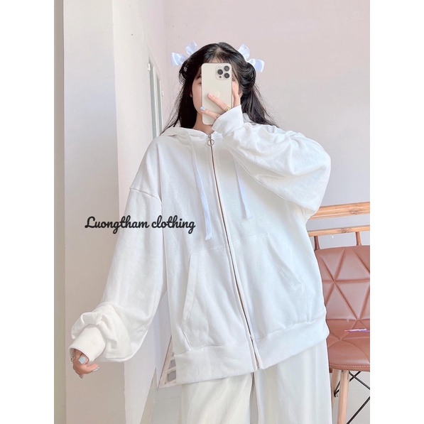 Hoodie Zip Mùa Hè ✨Mặc Với Áo Dài, Quần Tây siêu xinh🫶🏻