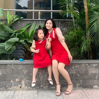 Đầm mẹ và bé thiết kế cao cấp ❤️ Váy đôi Cadie