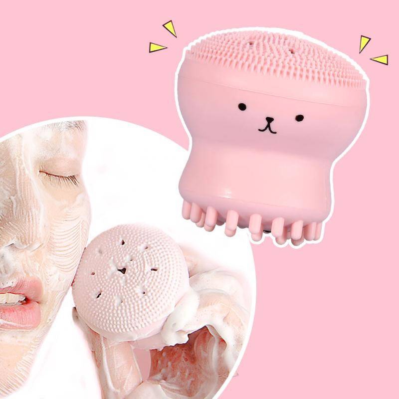 Cọ Rửa Mặt Bằng Silicon Thiết Kế Hình Bạch Tuộc | BigBuy360 - bigbuy360.vn