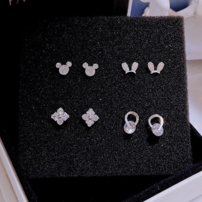 Bông tai nữ Bạc ta, đồng giá 69k/1 đôi cá tính đáng yêu đều có Mainomi Shop Bạc Xinh