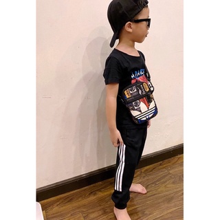 Quần nỉ da cá bé trai