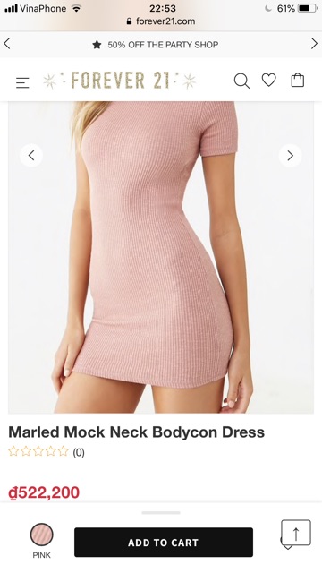 Đầm body F21 xuất khẩu
