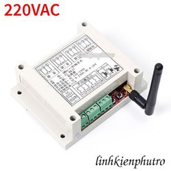 Mạch Điều Khiển 4 Relay Qua Wifi 220VAC - Dùng APP